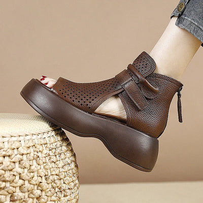 La belle Pièce  brown / 35 OrthoVelcro™ Plate-forme support confortable