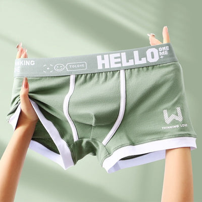 La belle Pièce  HELLO BOXER™ Qualité premium Pack de 6 Disponibles