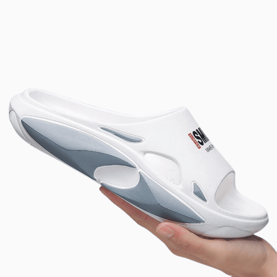 La belle Pièce  Slipper white ash / 38 Smile Boulevard Slides™ | Claquette hyper confort