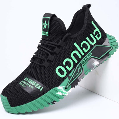 La belle Pièce  SNEAKER XD8876-green / 36 Strong Vibe™ Confortable & Stylé