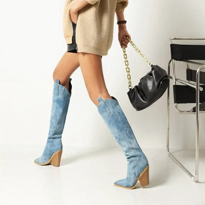 Les Plus Branchés Boots Denim / 34 Austin Denim™ Bottine super chic