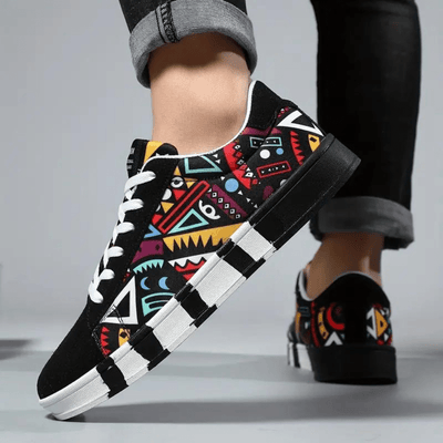Les Plus Branchés chaussure black / 39 Chaussure Amazigh  | Un Style Unique