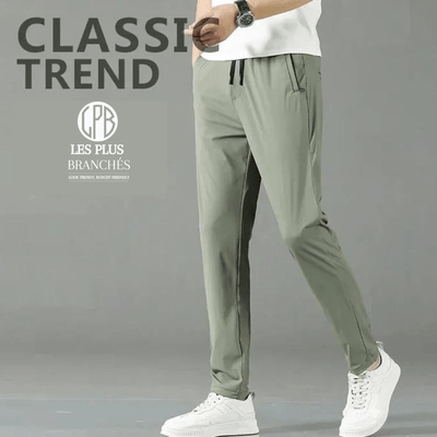 Les Plus Branchés Green / S Pantalon Stretch imperméable | Unisexe