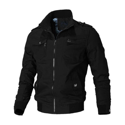 Trendwears (We send out DMCA) M / Schwarz PETER - OUTDOORJACKE FÜR MÄNNER | 50% RABATT