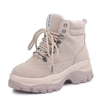 La Belle Pièce BOTTES FEMME Beige / 35 LOLA BOOTS LA BELLE PIÈCE™
